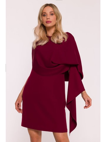 Stylove Sukienka w kolorze bordowym