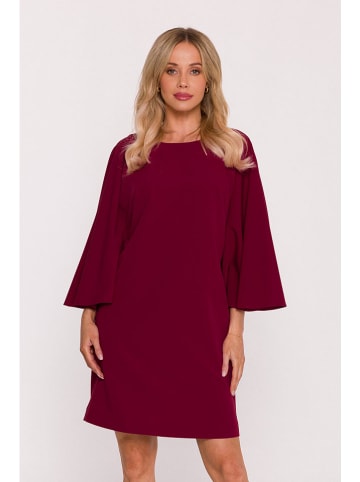Stylove Sukienka w kolorze bordowym