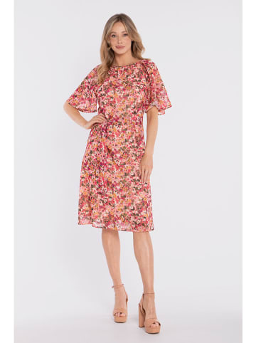 Stylove Jurk roze/lichtroze/oranje