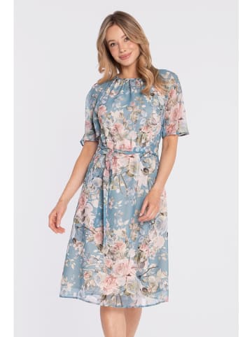 Stylove Kleid in Hellblau/ Rosa