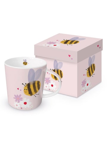 ppd Kubek jumbo "Donna" w kolorze jasnoróżowym - 400 ml