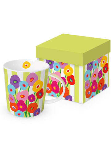 ppd Jumbotasse ''Bouquet'' in Bunt - 400 ml