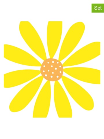 ppd Serwetki (40 szt.) "Happy Flower Sun" w kolorze żółto-pomarańczowym