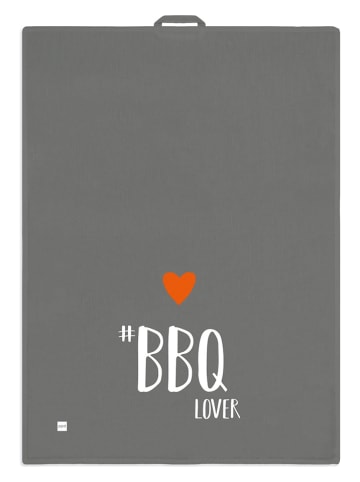 ppd Geschirrtuch "BBQ Lover" in Grau - (L)70 x (B)50 cm