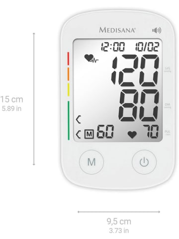 Medisana Bloeddrukmeter "BU 535 Voice" wit