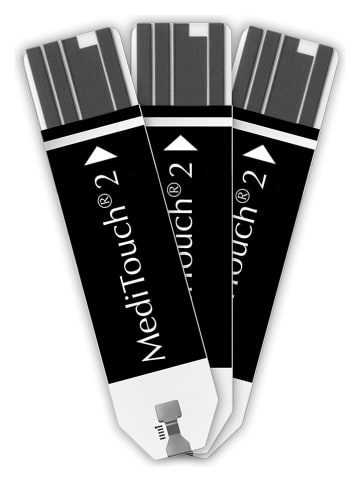 Medisana Paski (50 szt.) "MediTouch 2" w kolorze czarnym do glukometru