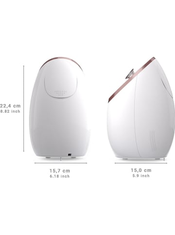 Medisana Ionen-Gesichtssauna "DS 600" in Weiß/ Rosa