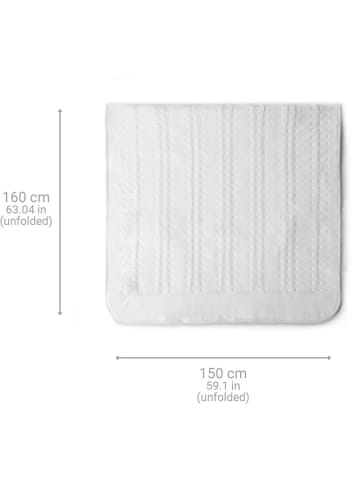 Medisana Wärmeunterbett "King-Size HU 676" in Weiß
