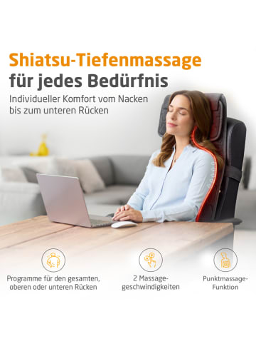 Medisana Mata "MC 700" w kolorze antracytowym do masażu Shiatsu