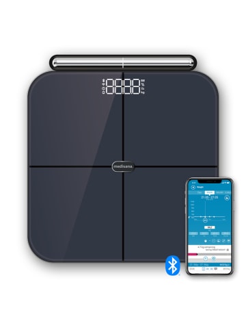Medisana Waga "BS 850" w kolorze czarnym do analizy całego ciała