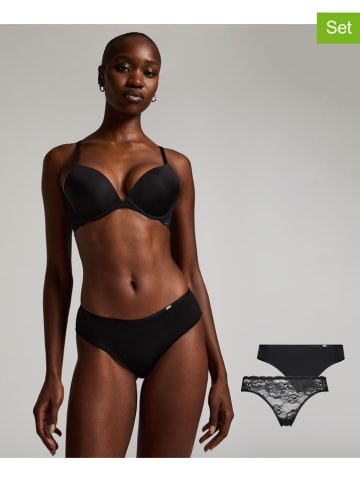 Hunkemöller 2-delige set: slips "Angie" zwart