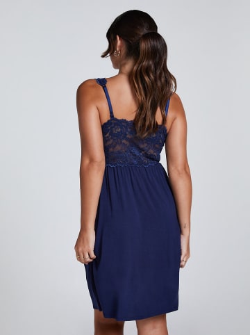 Hunkemöller Negligé "Nora" donkerblauw