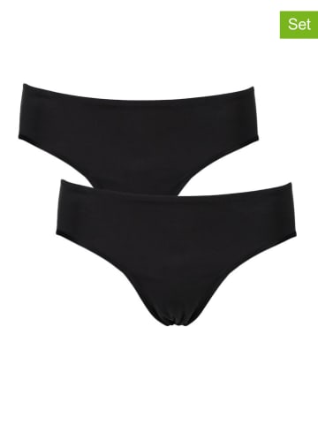 Hunkemöller Figi menstruacyjne (2 pary) w kolorze czarnym