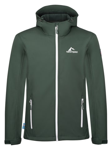 Westfjord Softshelljacke "Edfjall" in Dunkelgrün