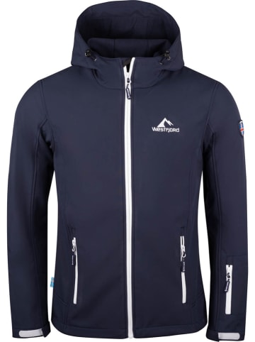 Westfjord Softshelljas "Edfjall" donkerblauw