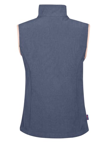 Westfjord Softshellbodywarmer "Eldfjall" blauw