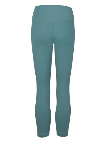 Westfjord Legginsy funkcyjne w kolorze turkusowym