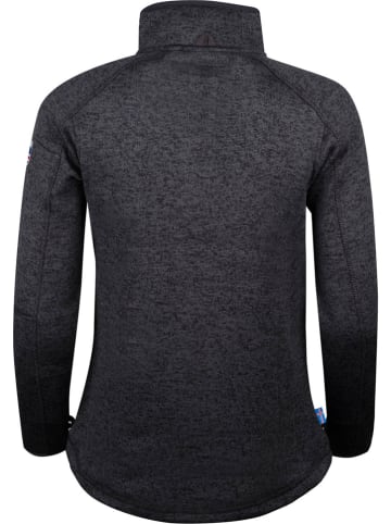 Westfjord Fleecejacke "Katla" in Schwarz