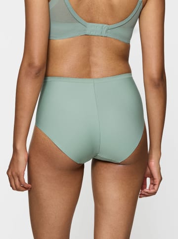Triumph Pełne figi high waist w kolorze zielonym