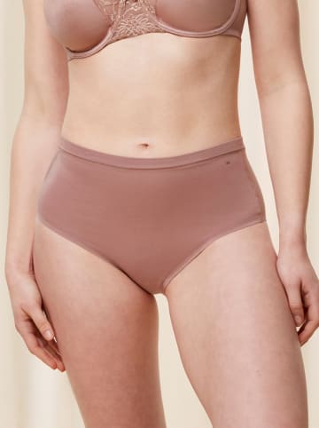 Triumph 2-delige set: tailleslip lichtbruin