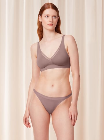 Triumph Stringi w kolorze szarobrązowym