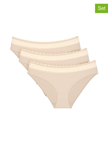 Triumph 3-delige set: slips "Feel of Modal" crème