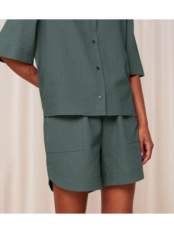 Triumph Pyjama-Shorts in Dunkelgrün