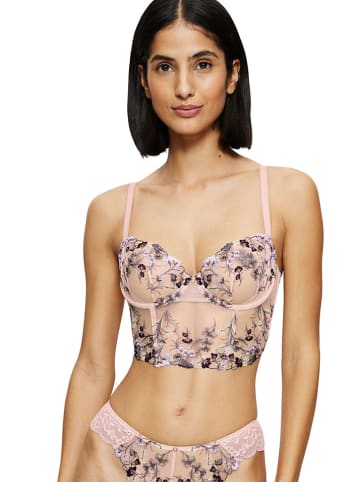 Triumph Top "Sensual Spotlight" w kolorze jasnoróżowym ze wzorem