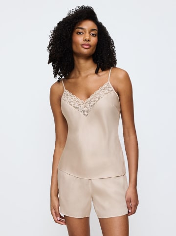 Triumph Piżama w kolorze beżowym