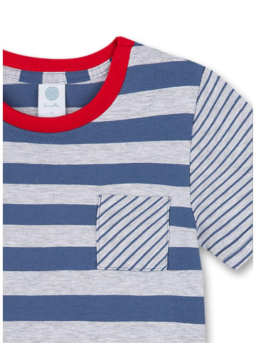 Sanetta Pyjama blauw/grijs