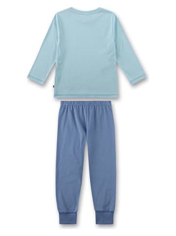 Sanetta Pyjama blauw/lichtblauw