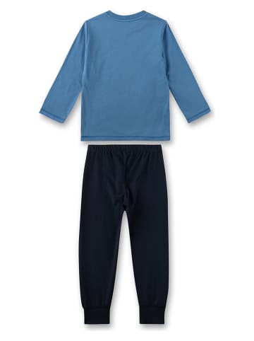 Sanetta Pyjama donkerblauw/blauw