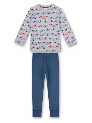Sanetta Pyjama blauw/grijs
