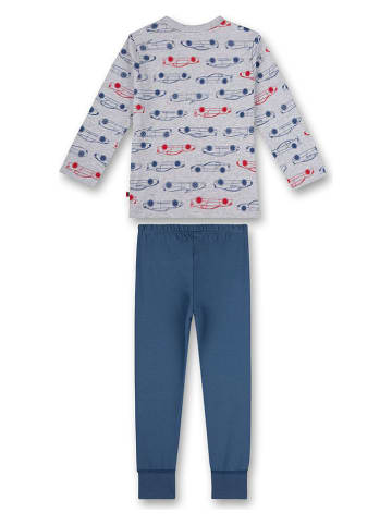 Sanetta Pyjama blauw/grijs