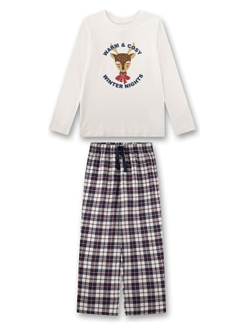 Sanetta Piżama w kolorze kremowym