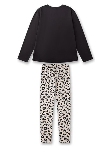 Sanetta Pyjama crème/zwart