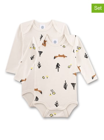 Sanetta 2er-Set: Bodys in Creme