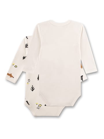 Sanetta 2-delige set: rompers crème