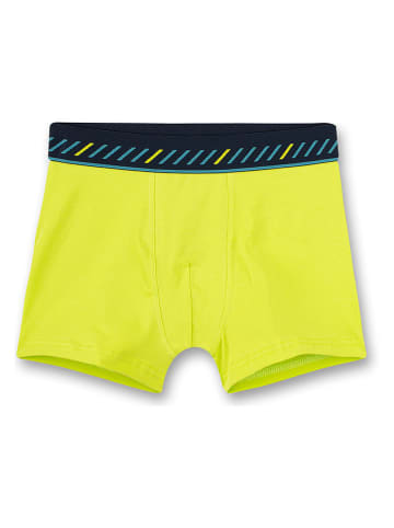 Sanetta 2er-Set: Boxershorts in Neongrün/ Grau