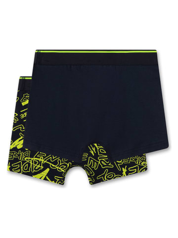 Sanetta 2-delige set: boxershorts donkerblauw