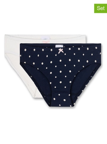 Sanetta Majtki (2 pary) w kolorze granatowo-kremowym