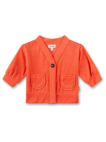 Sanetta Kidswear Fleece vest oranje