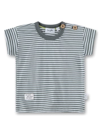 Sanetta Kidswear Shirt in Anthrazit/ Weiß