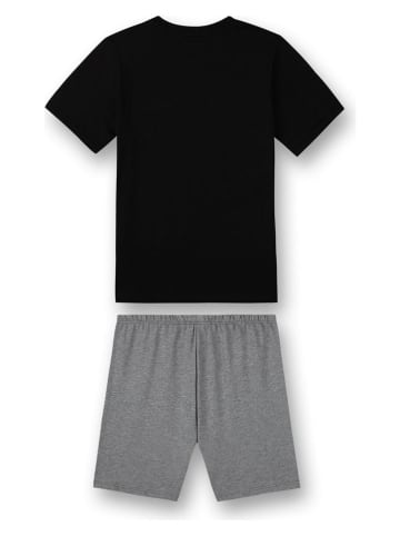 Sanetta Pyjama zwart/grijs