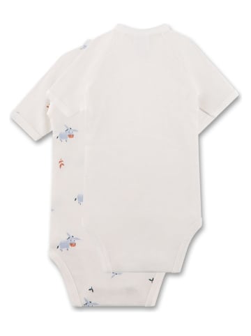 Sanetta 2-delige set: rompers wit