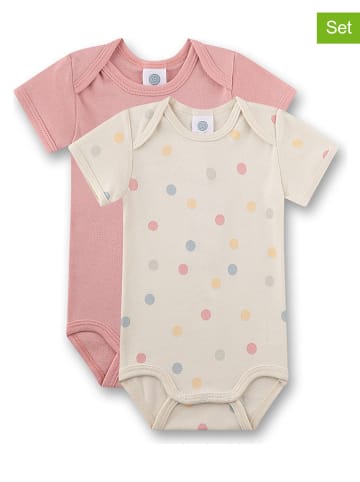 Sanetta Body (2 szt.) w kolorze beżowo-jasnoróżowym