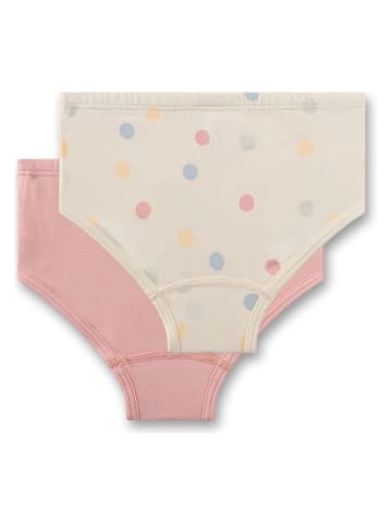 Sanetta 2-delige set: slips beige/lichtroze