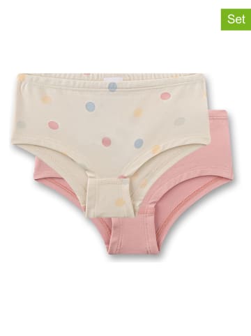 Sanetta 2-delige set: slips beige/lichtroze