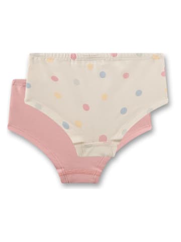 Sanetta 2er-Set: Slips in Beige/ Rosa