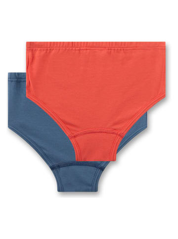Sanetta 2er-Set: Slips in Dunkelblau/ Rot